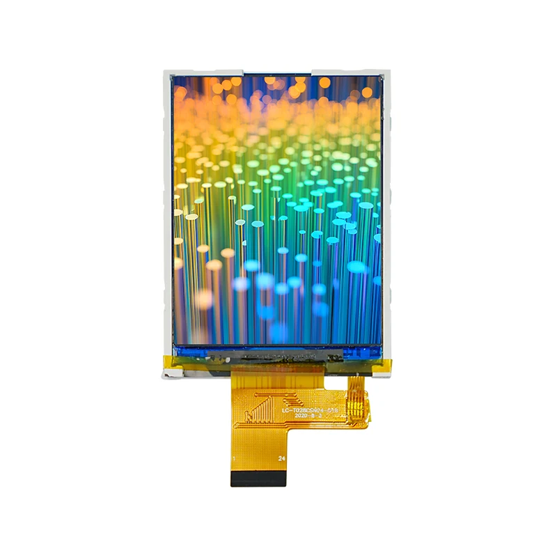 2.4 ''일반적으로 흰색 작은 TFT LCD 디스플레이 모듈