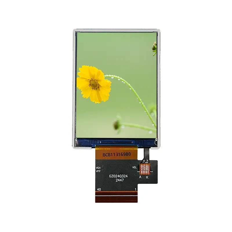 2.4 '너비 온도 TN TFT LCD 화면 모듈