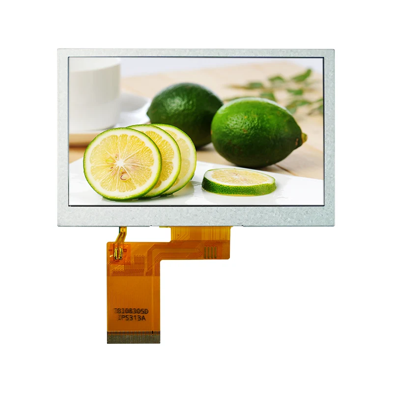 4.3 '트랜스 미션 IPS 색상 TFT LCD 디스플레이 모듈