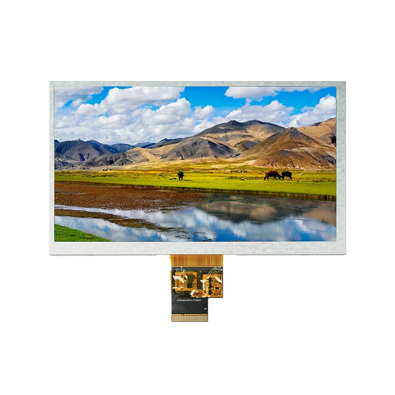 7 'glare anti-glare square tft lcd 디스플레이 모듈